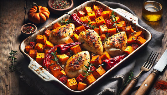 Chicken & Sweet Potato Bake Recipe