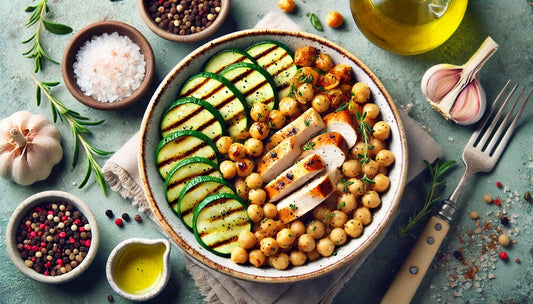 Chickpea & Chicken Bowl