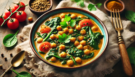 Chickpea & Spinach Curry Recipe