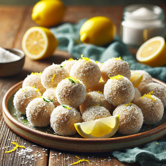 Lemon and Coconut Bliss Balls Recipe