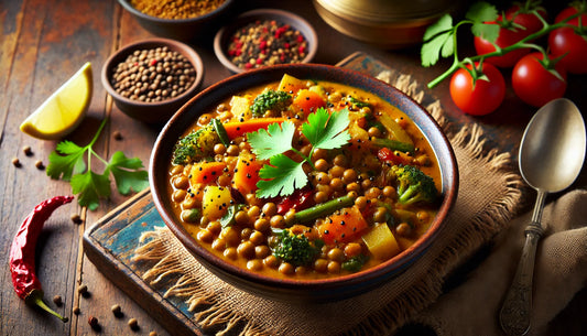 Lentil & Veggie Curry Recipe