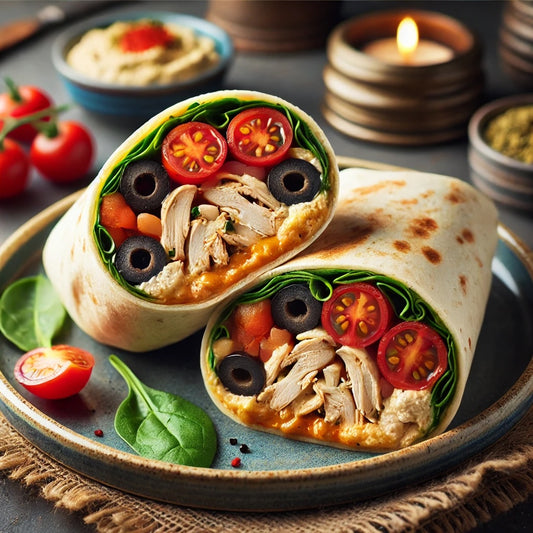 Mediterranean Chicken Wrap Recipe