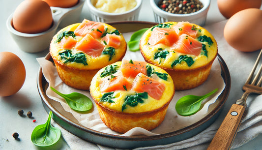 Salmon & Egg Muffins Recipe