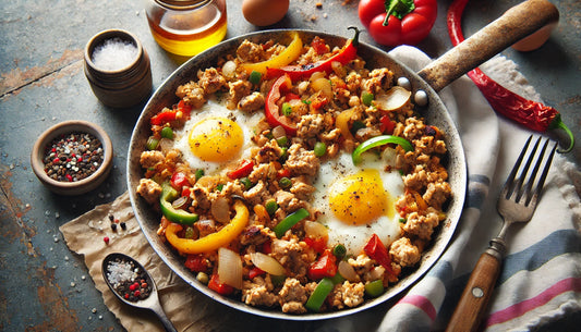 Turkey & Veggie Scramble Recipe