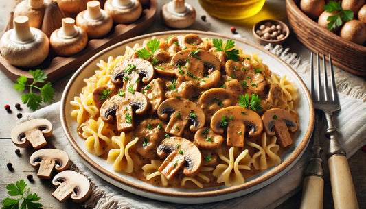 Vegan Mushroom Stroganoff Recipe