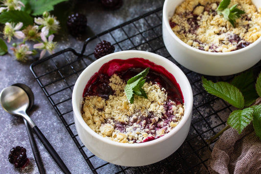 Oatmeal Berry Crumble